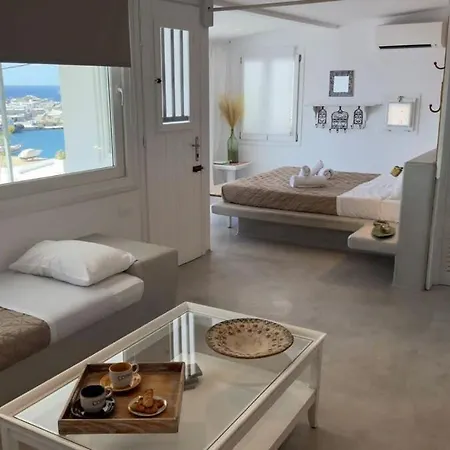 Mykonos Seaview Nests - Getaways 图罗斯