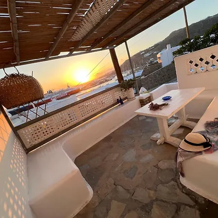 公寓 Mykonos Seaview Nests - Getaways 图罗斯